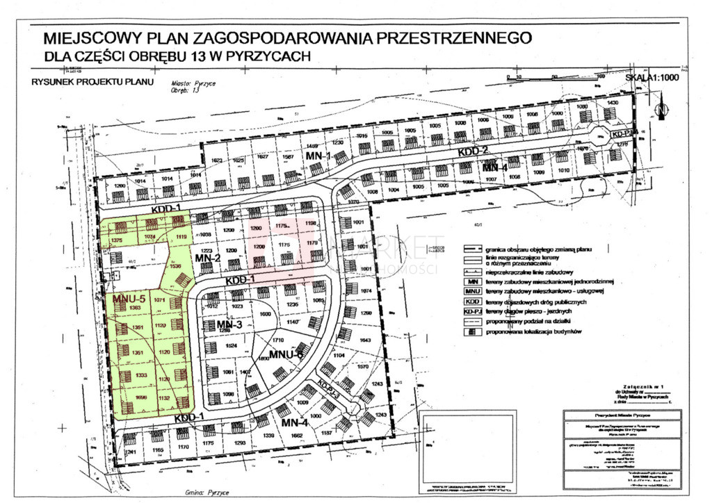 Działka Sprzedaż Pyrzyce Czerwonomłyńska
