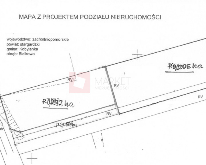 Działka Sprzedaż Bielkowo