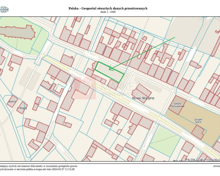 Działka Sprzedaż Nowe Warpno